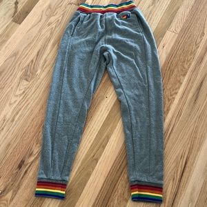 Aviator Nation rainbow sweats